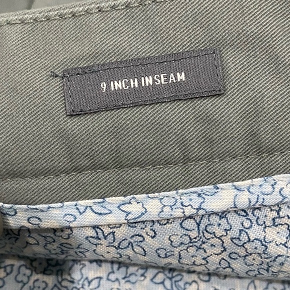 BONOBOS Stretch Washed Chino Shorts Gray 9” Inseam Casual Coastal Size 28 - Picture 7 of 10